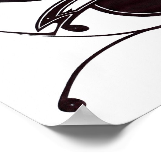 Evil Eye Poster (Ecke)