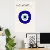 Evil Eye Poster Matiasma (Heimbüro)