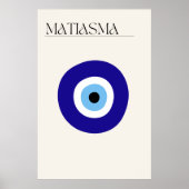 Evil Eye Poster Matiasma (Vorne)