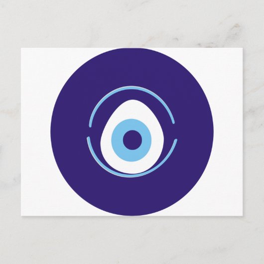Evil Eye Postkarte (Vorderseite)