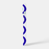 Evil Eye Protection All-Over Pattern  iPhone 15 Hülle (Linke Seite)