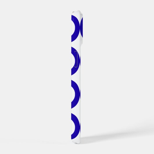 Evil Eye Protection All-Over Pattern  iPhone 15 Hülle (Rechte Seite)