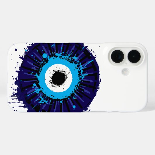 🧿 Evil Eye Protection Case-Mate iPhone Hülle (Rückseite (Horizontal))