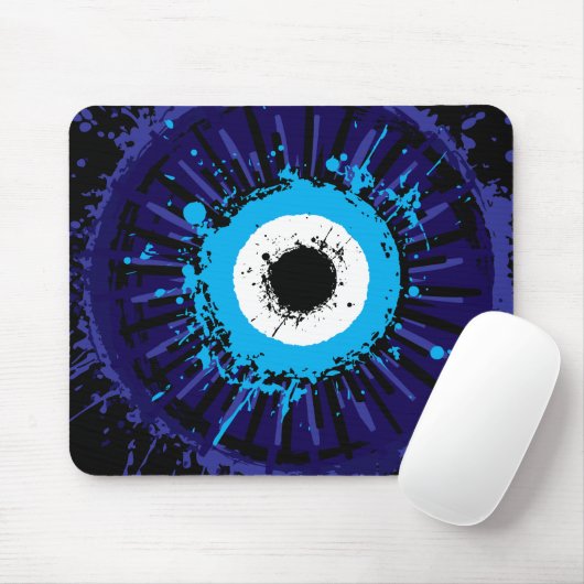 Evil Eye Protection iPhone / iPad case Mousepad (Mit Mouse)