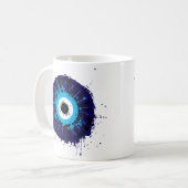 Evil Eye Protection Kaffeetasse (Vorderseite Links)