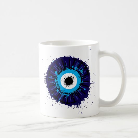 Evil Eye Protection Kaffeetasse (Rechts)