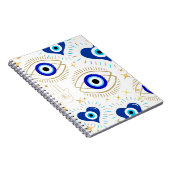 EVIL EYE PROTECTION NOTEBOOK NOTIZBLOCK (Rechte Seite)