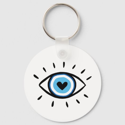 Evil Eye Protection Schlüsselanhänger (Vorderseite)