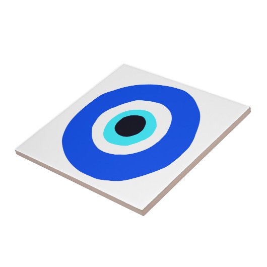 Evil Eye Protector Lucky Talisman Griechisch Symbo Fliese (Seite)