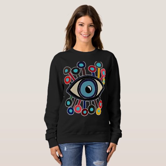Evil Eye Protector Sweatshirt (Vorne ganz)