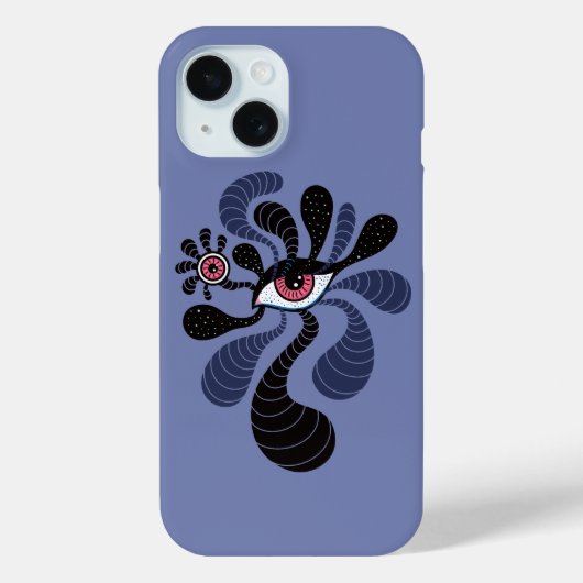 Evil Eye Psychedelic Halluction Trippy Art Case-Mate iPhone Hülle (Rückseite)
