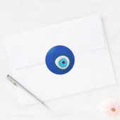 Evil Eye Runder Aufkleber (Umschlag)