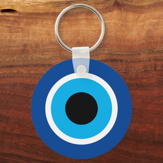 Evil Eye Schlüsselanhänger - Blue Mati (Vorderseite)