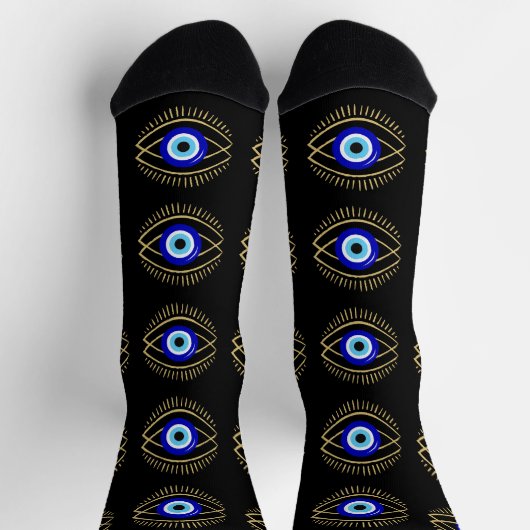 Evil Eye Socken (Oben)