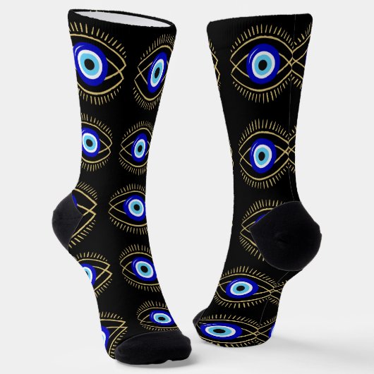 Evil Eye Socken (Gewinkelt)