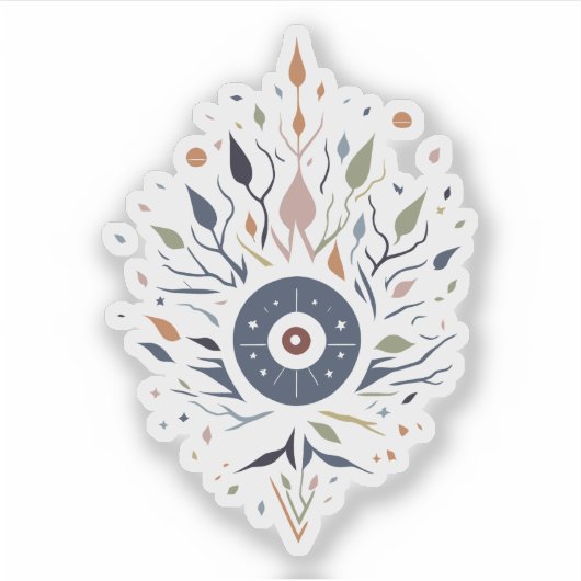 Evil Eye Spiritual & Esoteric No.5 Aufkleber (Vorderseite)