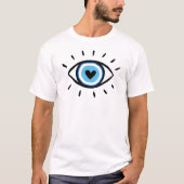 Evil Eye spirituelle ästhetische Esoteric Mystical T-Shirt (Vorderseite)