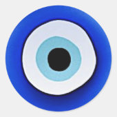 Evil Eye Sticker (Vorderseite)