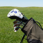   Evil Eye Symbol Golf Headcover (In SItu)