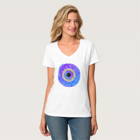 Evil Eye T-Shirt (Vorderseite Vollansicht)