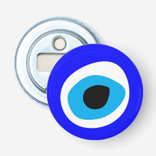 Evil Eye Talisman & Arabic Amulet / Türkisch, Gri Flaschenöffner