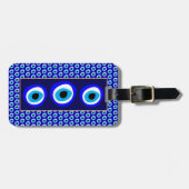 Evil Eye Talisman & Arabic Amulet /Türkisch, Griec Gepäckanhänger (Vorderseite horizontal)