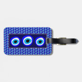 Evil Eye Talisman & Arabic Amulet /Türkisch, Griec Gepäckanhänger (Rückseite horizontal)