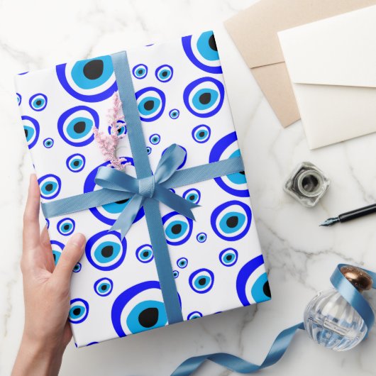 Evil Eye Talisman & Arabic Amulet /Türkisch, Griec Geschenkpapier (Schenken)