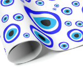 Evil Eye Talisman & Arabic Amulet /Türkisch, Griec Geschenkpapier (Rolleneckpunkt)