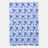 Evil Eye Talisman & Arabic Amulet /Türkisch, Griec Geschirrtuch (Vertikal)