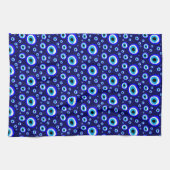 Evil Eye Talisman & Arabic Amulet /Türkisch, Griec Geschirrtuch (Horizontal)