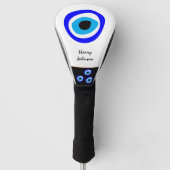 Evil Eye Talisman & Arabic Amulet /Türkisch, Griec Golf Headcover (Vorderseite)
