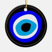 Evil Eye Talisman & Arabic Amulet /Türkisch, Griec Keramik Ornament (Vorne)