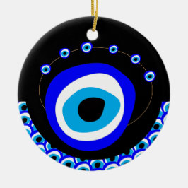 Evil Eye Talisman & Arabic Amulet /Türkisch, Griec Keramik Ornament