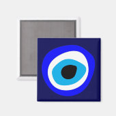 Evil Eye Talisman & Arabic Amulet /Türkisch, Griec Magnet (Vorderseite/Rückseite)