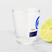 Evil Eye Talisman & Arabic Amulet /Türkisch, Griec Schnapsglas (Links)