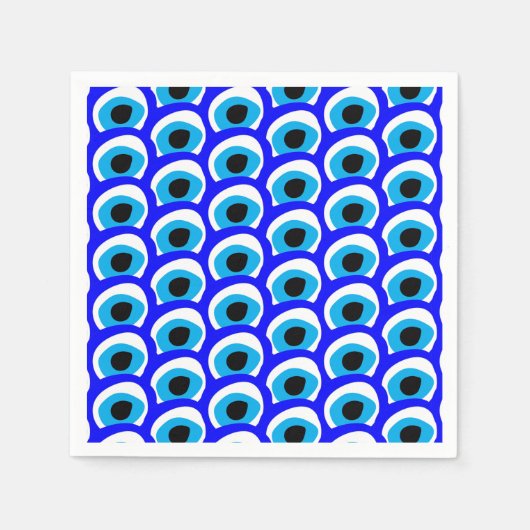 Evil Eye Talisman & Arabic Amulet /Türkisch, Griec Serviette (Vorderseite)