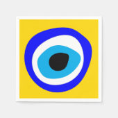 Evil Eye Talisman & Arabic Amulet /Türkisch, Griec Serviette (Vorderseite)