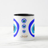 Evil Eye Talisman & Arabic Amulet /Türkisch, Griec Tasse (Zentrum)