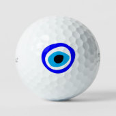 Evil Eye Talisman & Arabic Amulett Lucky /Golf Bal Golfball (Vorderseite)