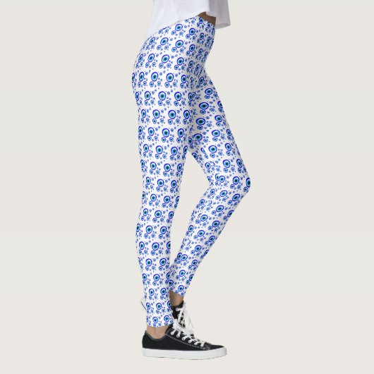 Evil Eye Talisman & Arabisch Amulett Griechisch / Leggings (Rechts)