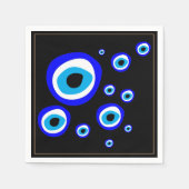 Evil Eye Talisman & Arabisch Amulett Griechisch /  Serviette (Vorderseite)