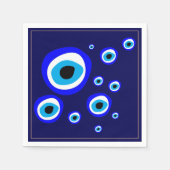 Evil Eye Talisman & Arabisch Amulett Griechisch /  Serviette (Vorderseite)