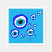 Evil Eye Talisman & Arabisch Amulett Griechisch / Serviette (Vorderseite)