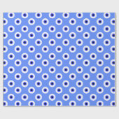 Evil Eye Tile Pattern Geschenkpapier (Flach)