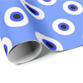 Evil Eye Tile Pattern Geschenkpapier (Rolleneckpunkt)
