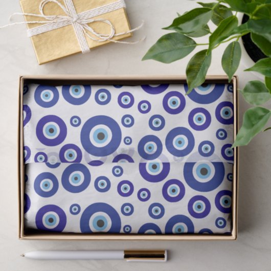 EVIL EYE Tissue Paper Seidenpapier (Geschenk)