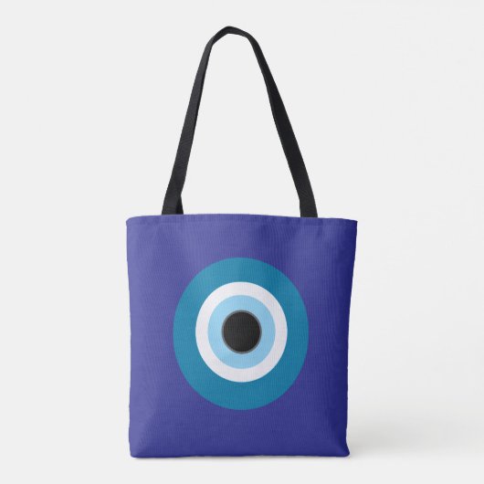 Evil Eye Tote Bag Tasche (Rückseite)
