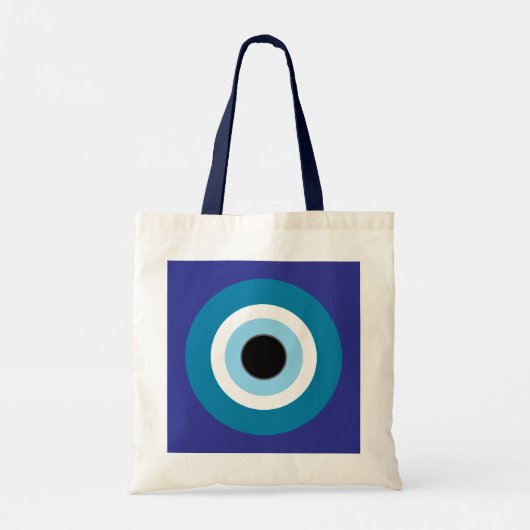 Evil Eye Tote Bag Tragetasche (Rückseite)