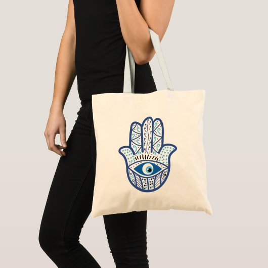 Evil Eye Tote Tasche, erschwinglich stylische Tasc Tragetasche (Vorderseite (Produkt))